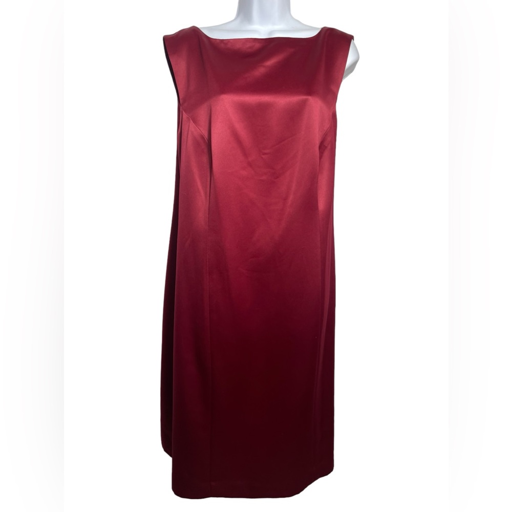 Style‎ & Co dress size 20W stunning red flawless shift dress PERFECT ❤️❤️